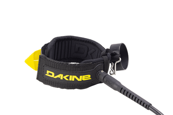 Leash Surf Dakine Kainui 10' 8mm Big Wave com Easy Clip - Preto