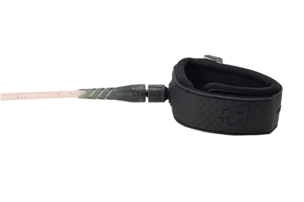 Leash Surf Creatures Of Leisure - Reliance Pro 8' 7mm - Dirty Pink Speckle/Black