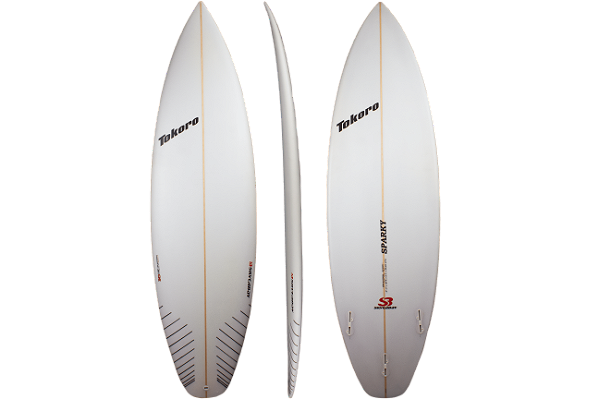 Prancha De Surf Shortboard Tokoro Sparky 5'11" x 18 15/16 x 2 1/2 x 29,50 lts - PU