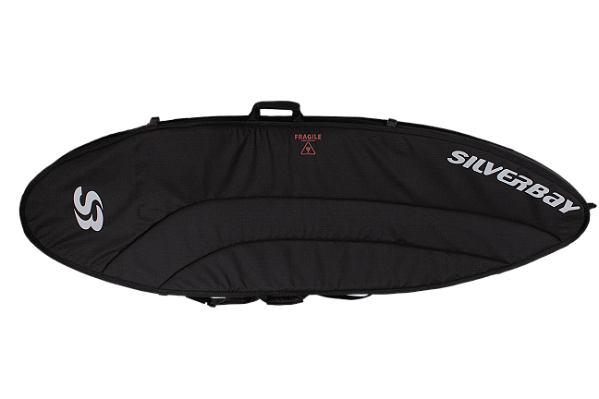 Sarcófago SILVERBAY BLACKSTOP PREMIUM 6'8 para 2 Pranchas - Preto