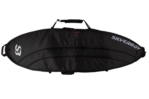 Sarcófago SILVERBAY BLACKSTOP PREMIUM 6'0 para 3 Pranchas - Preto