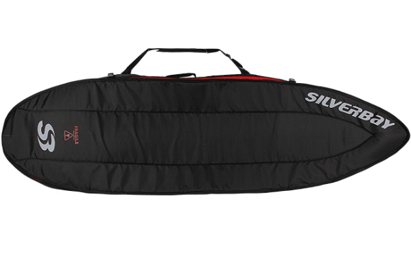 Sarcófago SILVERBAY BLACKSTOP PREMIUM 6'4 para 3 Pranchas - Preto