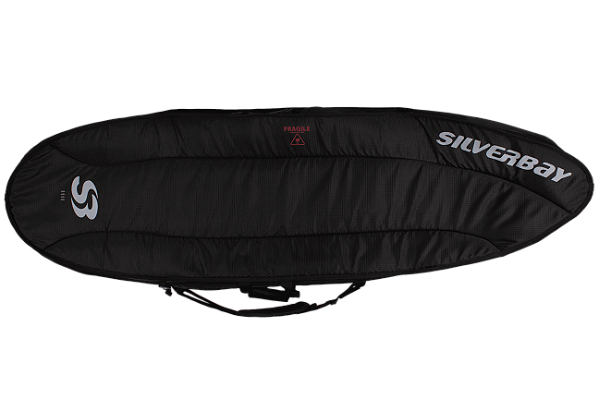 Sarcófago SILVERBAY BLACKSTOP PREMIUM 6'4 para 4 Pranchas - Preto