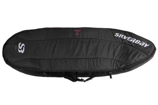Sarcófago SILVERBAY BLACKSTOP PREMIUM 6'4 para 5 Pranchas - Preto