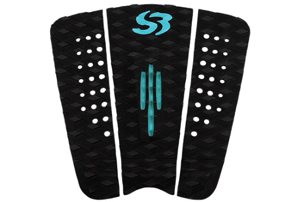 Deck Surf Silverbay Signature MIGUEL PUPO / Preto - Azul claro