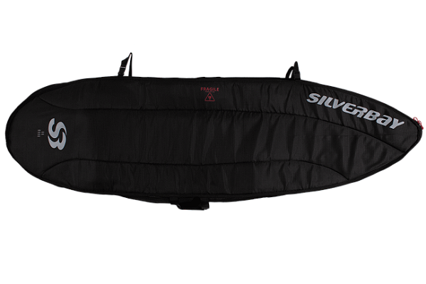 Sarcófago SILVERBAY BLACKSTOP PREMIUM 6'8 para 6 Pranchas - Preto