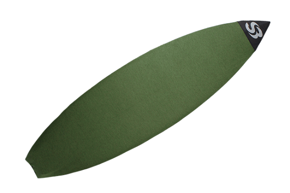 CAPA ATOALHADA SILVERBAY Para Pranchas de Surf - 5'11 á 6'1 - Militar/Salvia