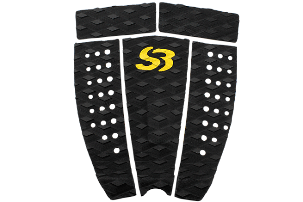 Deck Surf Silverbay KIDS / Preto - Amarelo