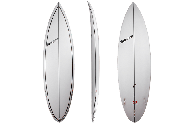 Prancha de Surf Shortboard Tokoro 4VC 6'3 x 19 5/8 x 2 9/16 x 32,50 lts - PU