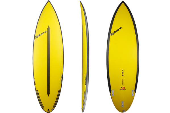 Prancha de Surf Shortboard Tokoro EVEN 6'2 x 20 1/4 x 2 3/4 x 36,03 lts - Epóxy