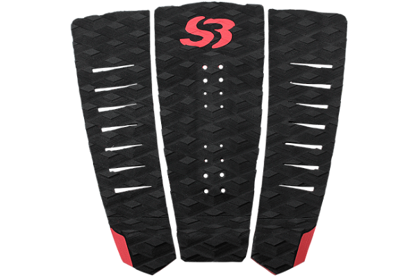 Deck Surf Silverbay TIGER / Preto - Vermelho