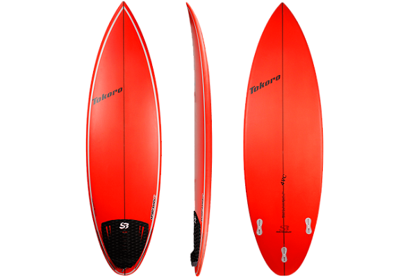 PRANCHA DE SURF SHORTBOARD TOKORO 4VC 5'9 X 19 1/8 X 2 1/2 X 28,76 LTS - PU