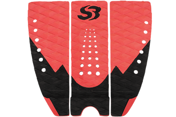 Deck Surf Silverbay LION 2.0 Recorte / Vermelho - Preto