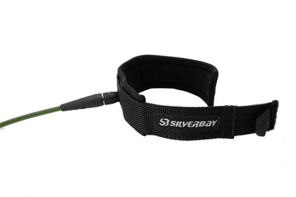 Leash Surf SILVERBAY PRO / REGULAR 6' 6mm - Militar