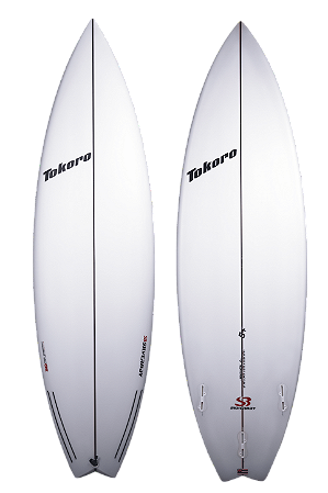 Prancha de Surf Shortboard Tokoro - 5+ 5'10 x 19 1/4 x 2 11/16 x 31,21 - PU