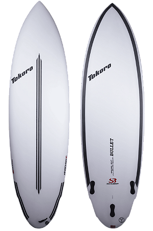 PRANCHA DE SURF SHORTBOARD TOKORO - BULLET 5'11 x 19 1/2 x 2 5/8 x 32,86 LTS - EPÓXY