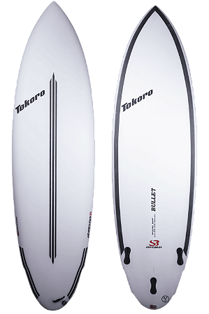 PRANCHA DE SURF SHORTBOARD TOKORO - BULLET 6'0 x 19 5/8 x 2 11/16 X 34,17 LTS - EPÓXY