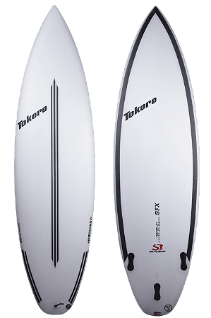 PRANCHA DE SURF SHORTBOARD TOKORO - SFX 5'11 x 19 1/16 x 2 5/8 x 30,85 - Epóxy