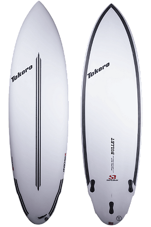PRANCHA DE SURF SHORTBOARD TOKORO - BULLET 6'1 x 19 3/4 x 2 3/4 x 35,73 LTS - EPÓXY