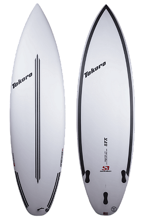 PRANCHA DE SURF SHORTBOARD TOKORO - SFX 5'11 x 19 x 2 1/2 x 29,31 - EPÓXY