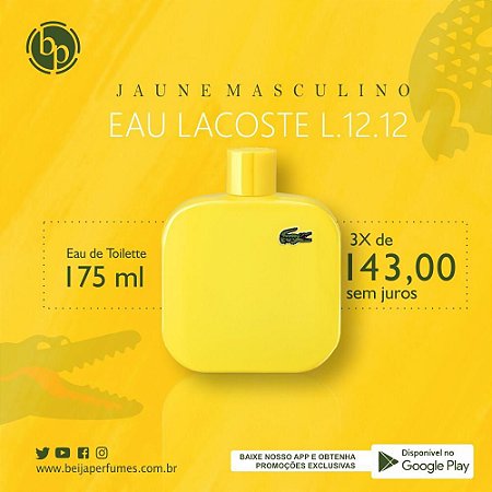 jaune lacoste