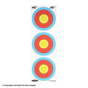 Alvo Oficial World Archery Avalon - Indoor Triplo 40cm