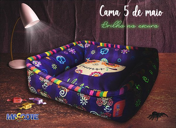 Ref 752 - Cama Cinco de Maio - Brilha no escuro!
