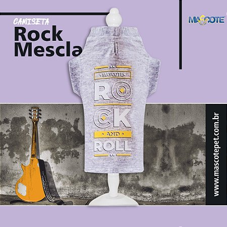 Ref 922 Camiseta Rock Mescla