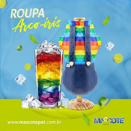 Ref 962 - Roupa Arco-íris