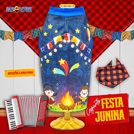 Ref 993 - Conjunto festa Junina - São João