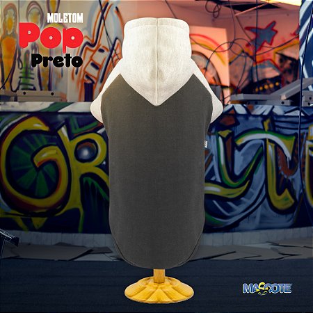 REF 310 MOLETOM POP PRETO