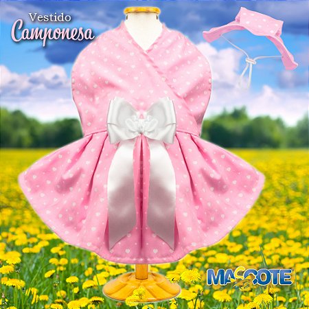 REF.222 - VESTIDO CAMPONESA