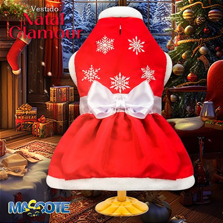 REF.261 - VESTIDO NATAL GLAMOUR