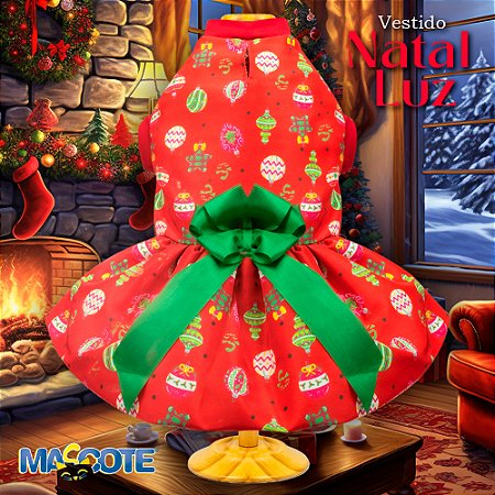 REF.201 - VESTIDO NATAL LUZ