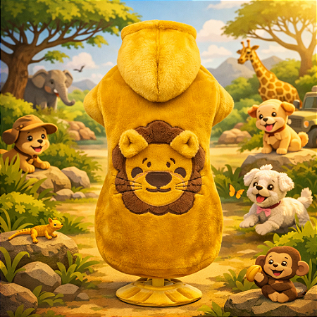 REF.517 - CASACO LEÃO