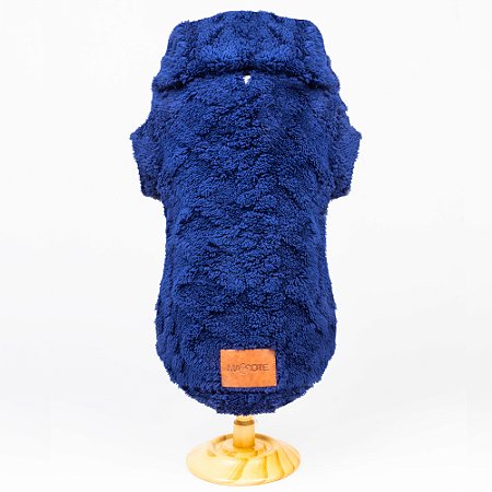 REF.507 - CASACO JAQUARD AZUL