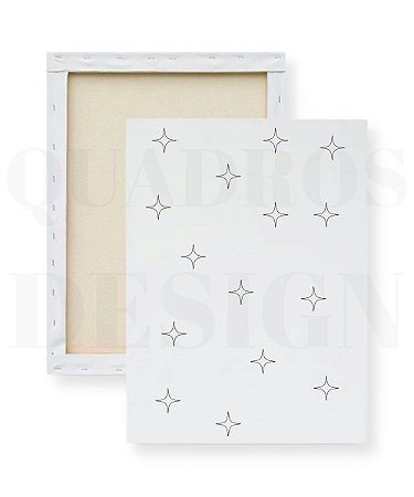 Tela para Pintura Infantil - Estrelas