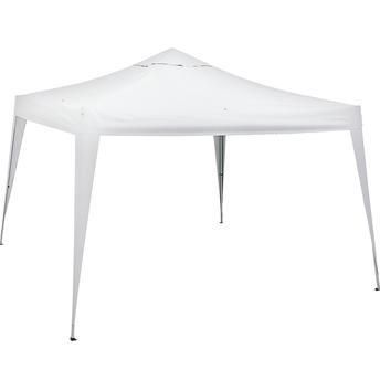 Tenda Gazebo MOR Poliéster Oxford Branco 3mX3m