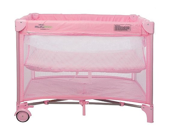 Berço Burigotto Mini Berço Rosa 5065