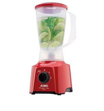 Liquidificador Arno Power Mix 550w LN28 Vermelho - 127v