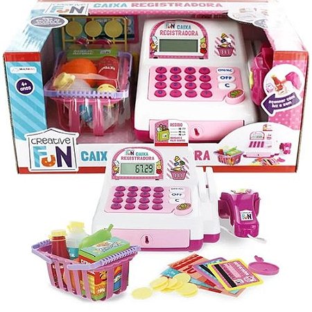 Creative Fun Mini Caixa Registradora Multikids BR387