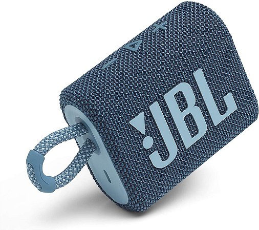 Caixa de Som Bluetooh JBL GO 3 Azul