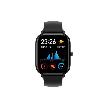 Smartwatch Relógio Amazfit GTS Preto