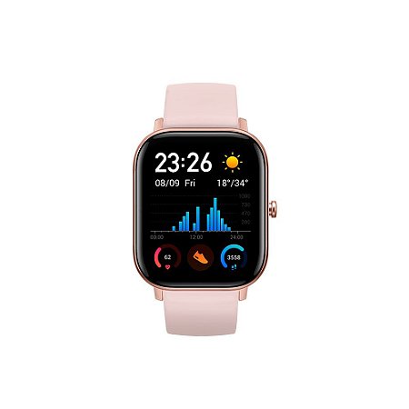 Smartwatch Relógio Amazfit GTS Rosa