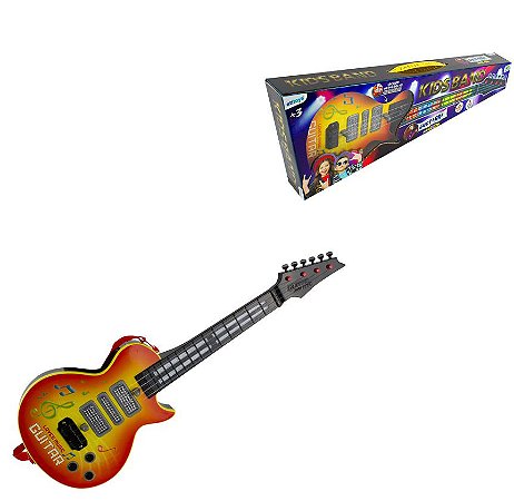 Guitarra Etitoys com Alça e Som BQ-125