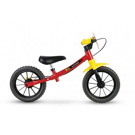 Bicicleta de Equilíbrio Nathor Balance Bike Fast Aro 12