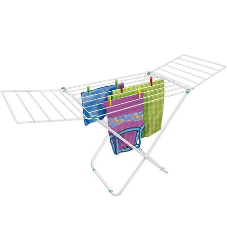 Varal de Chão Secalux Nápoles com Abas