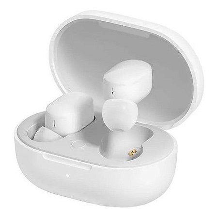 Fone de Ouvido Xiaomi Sem Fio Airdots2 Redmi Bluetooth Branco