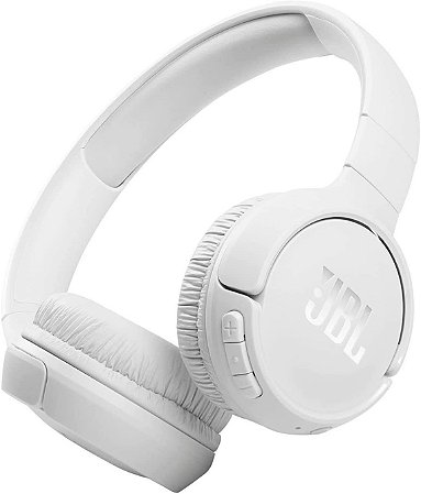 Fone de Ouvido JBL T510 Bluetooth Branco