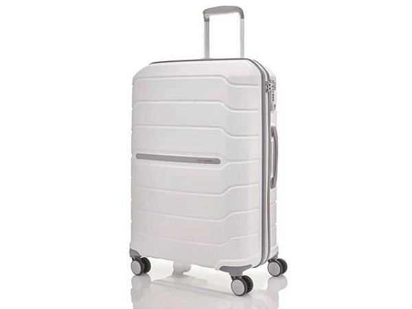 Mala de Viagem Samsonite Octolite Spinner Branca Tam G